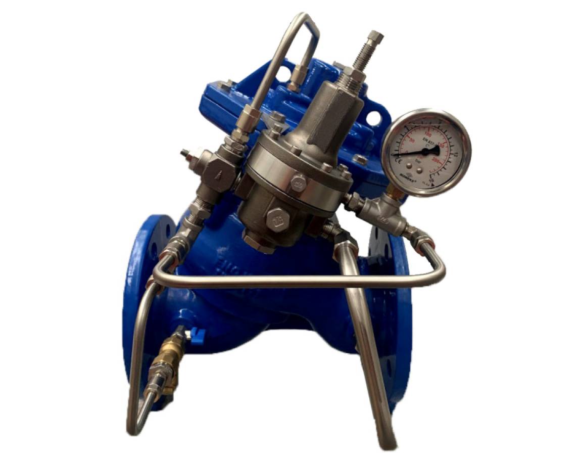 C301-R Регулятор давления \"до себя\" в сборе DN50 PN16 (настр. диапазон ...