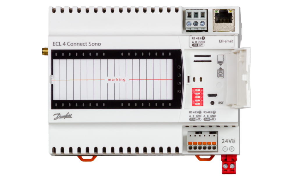 ECL4 Connect Sono.png | Компоненты систем диспетчеризации Ридан | официальный сайт Danfoss Россия