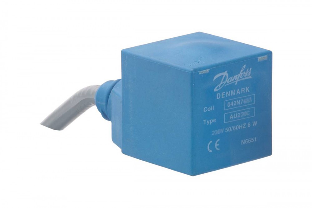 Катушки переменного тока для клапанов EVUL | Электромагнитные клапаны и катушки | официальный сайт Danfoss Россия
