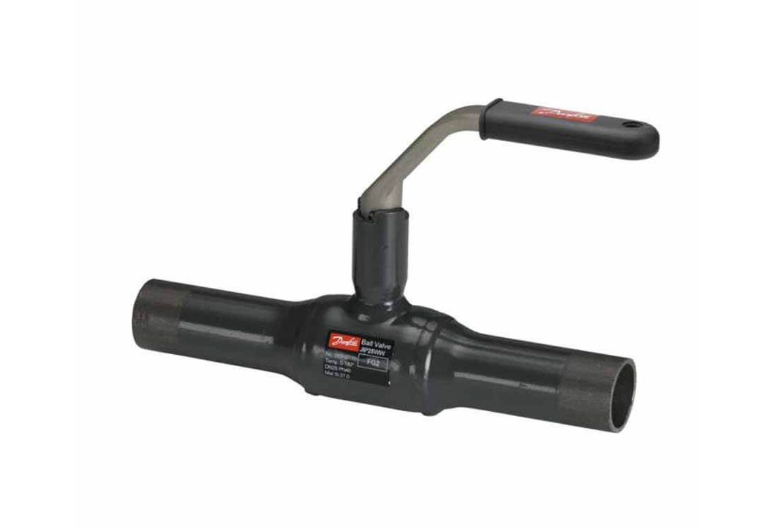 Danfoss JIP Premium WW Кран шаровой под приварку Ду80 Ру25 Тмакс=180С с ...