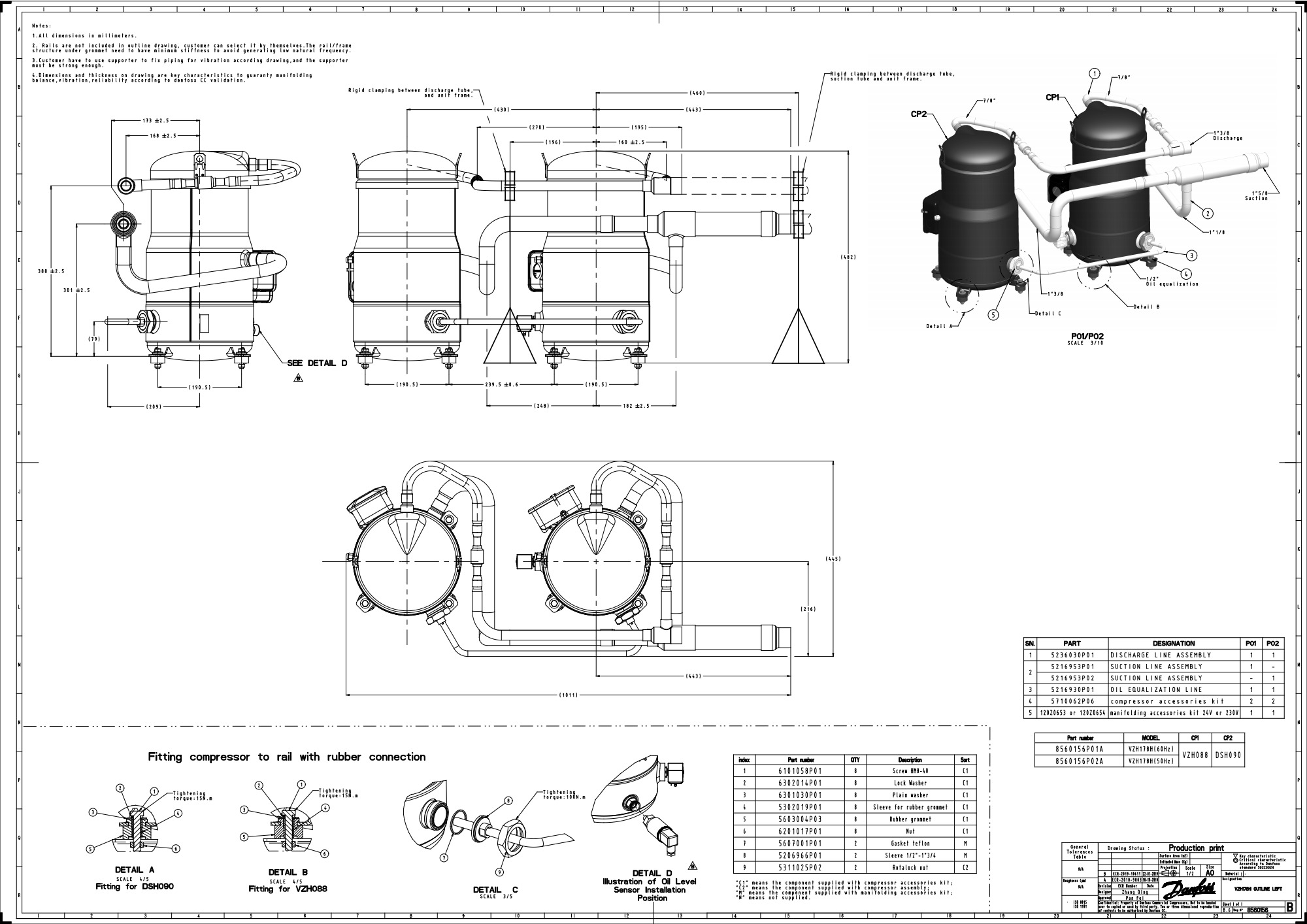 IMG319031486232_preview.jpg | VZH — герметичные спиральные компрессоры с частотным регулированием производительности Данфосс (Danfoss) | официальный сайт Danfoss Россия