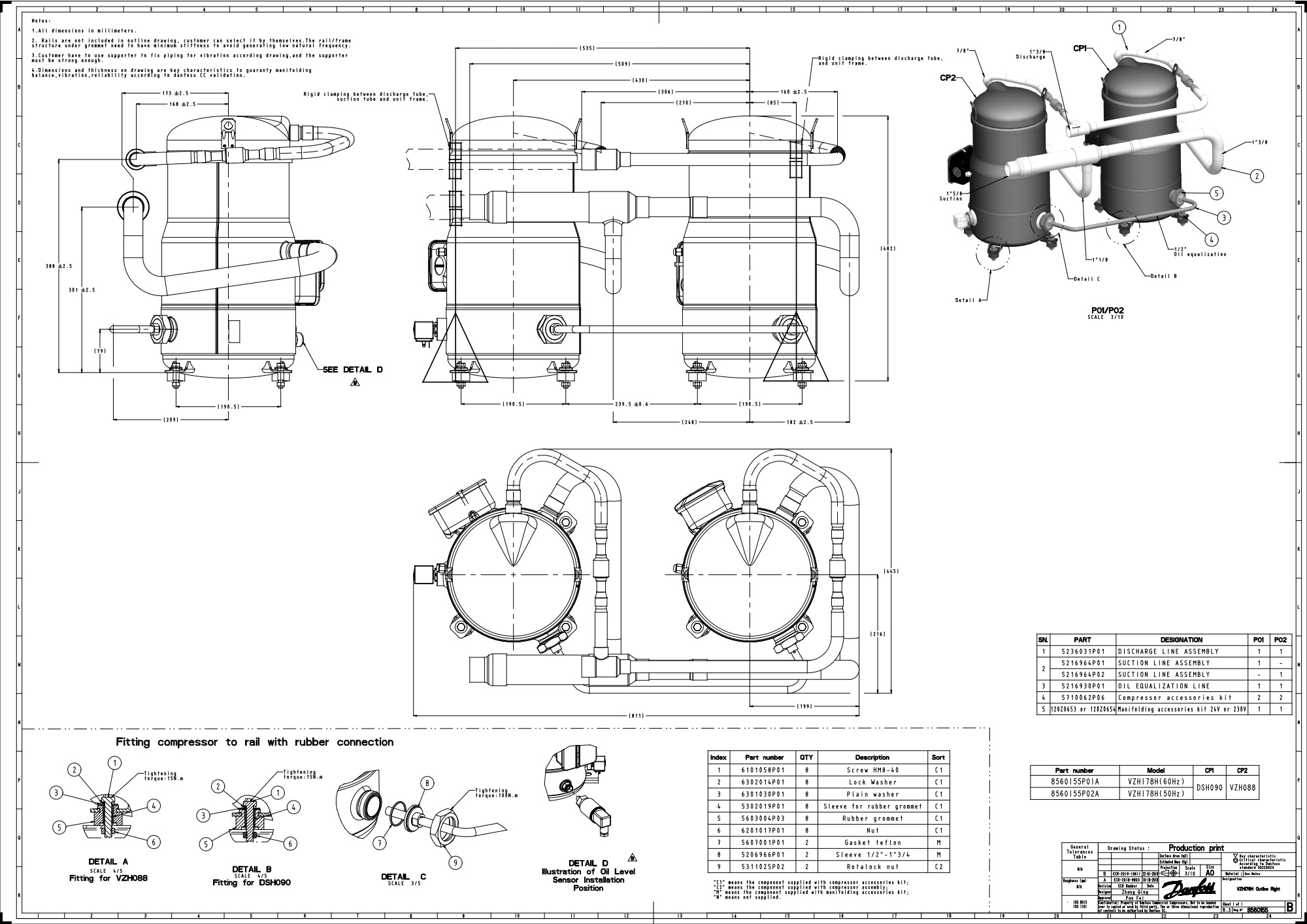 IMG319032760243_preview.jpg | VZH — герметичные спиральные компрессоры с частотным регулированием производительности Данфосс (Danfoss) | официальный сайт Danfoss Россия