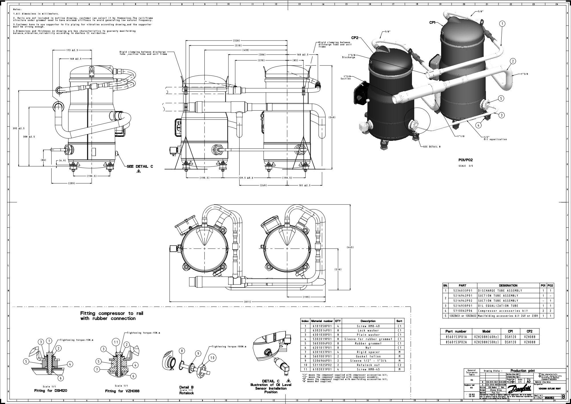 IMG319035395251_preview.jpg | VZH — герметичные спиральные компрессоры с частотным регулированием производительности Данфосс (Danfoss) | официальный сайт Danfoss Россия