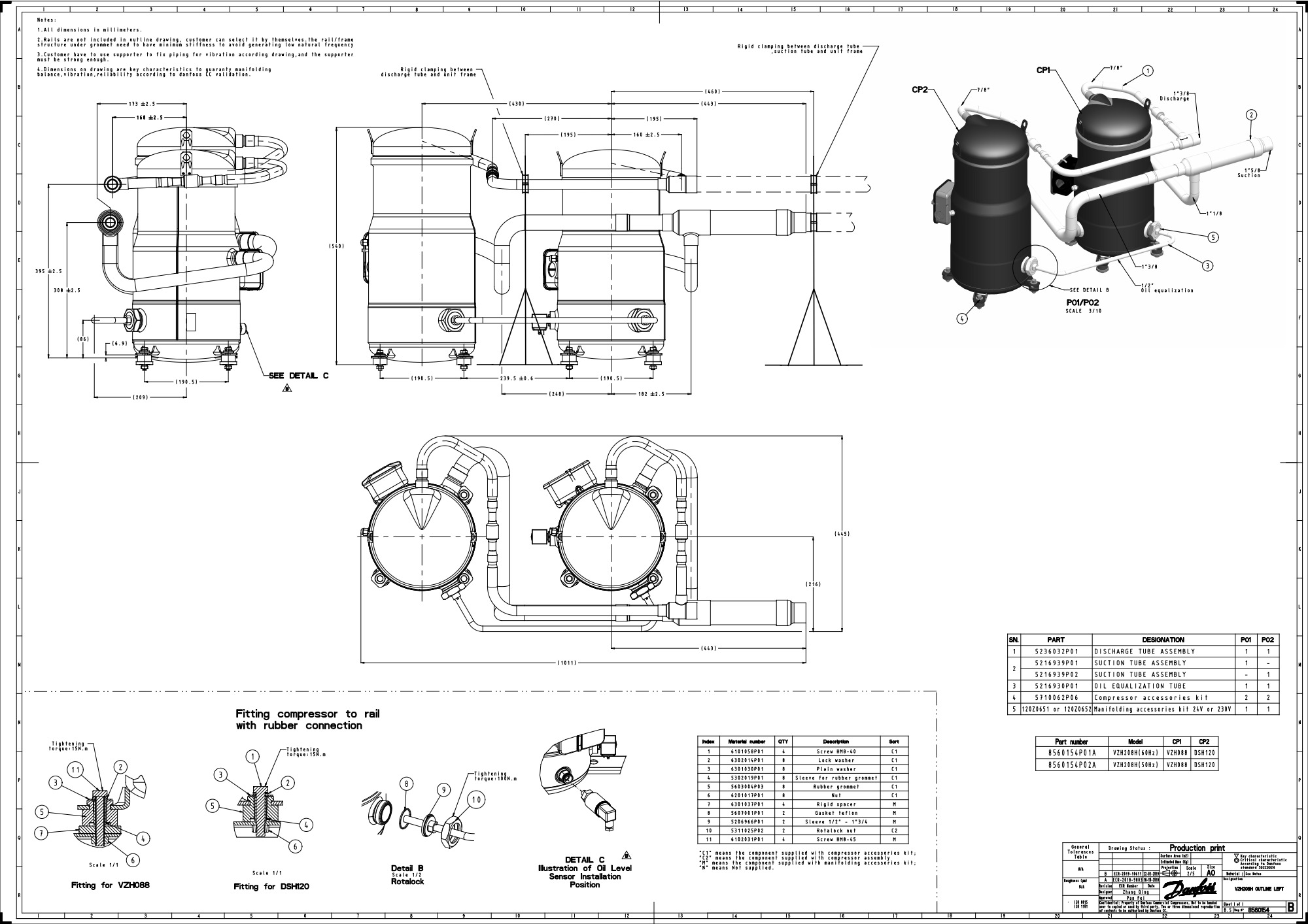 IMG319036040257_preview.jpg | VZH — герметичные спиральные компрессоры с частотным регулированием производительности Данфосс (Danfoss) | официальный сайт Danfoss Россия