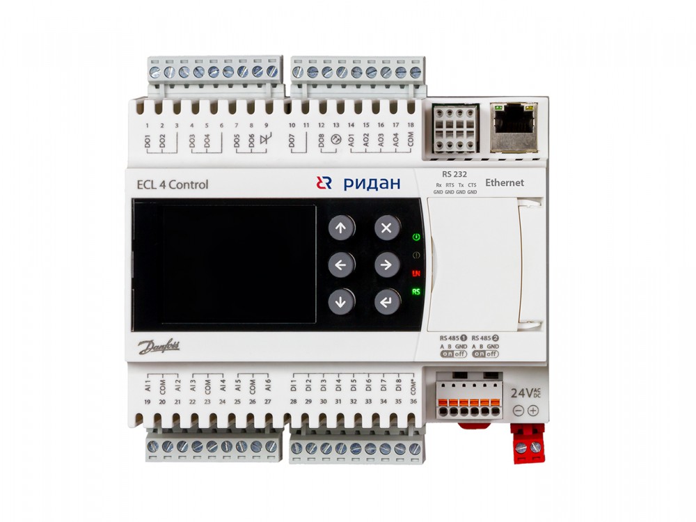 ECL4-Control.jpg | Конфигурируемые контроллеры серии ECL4 Control Ридан | официальный сайт Danfoss Россия