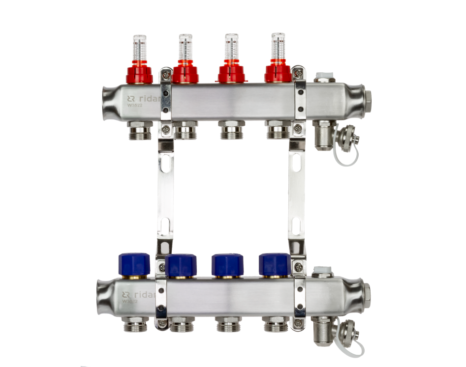 SSM-RF_расходомеры.png | Коллекторные группы с расходомерами для теплого пола SSM-RF Ридан | официальный сайт Danfoss Россия