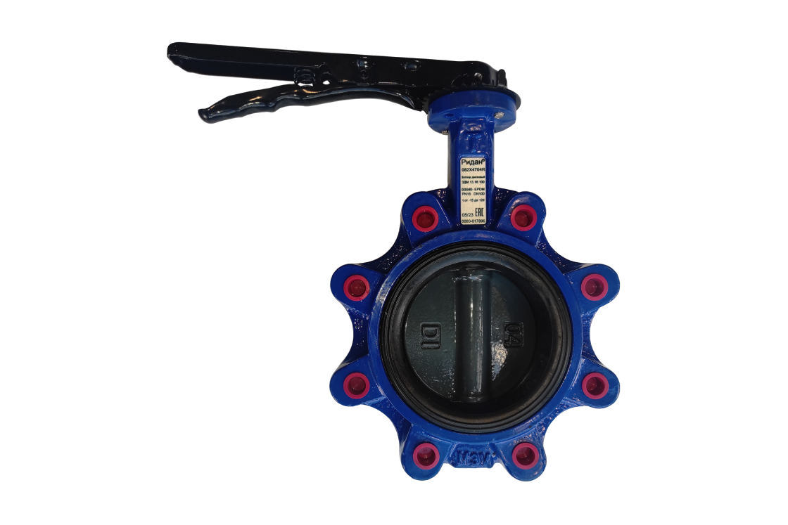 ЗДМ LUG type 3 без фона (1) (1).png | Затворы дисковые ЗДМ PN16 с рукояткой, корпус с резьбовыми проушинами | официальный сайт Danfoss Россия