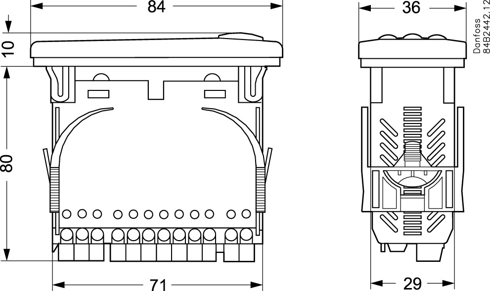 IMG019186493112_preview.jpg | Контроллер температуры EKC 202x Данфосс (Danfoss) | официальный сайт Danfoss Россия