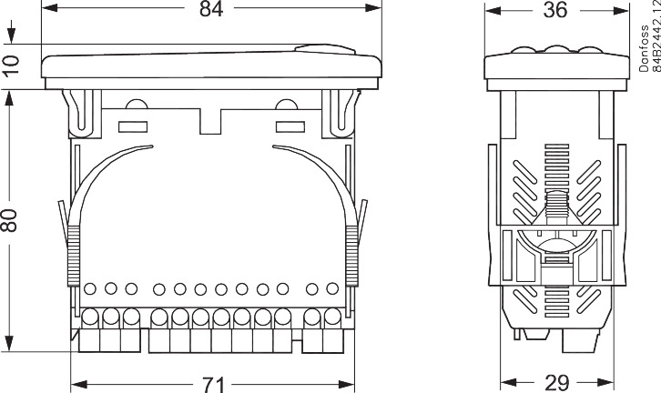 IMG019186493111_preview.jpg | Контроллер температуры EKC 202x Данфосс (Danfoss) | официальный сайт Danfoss Россия