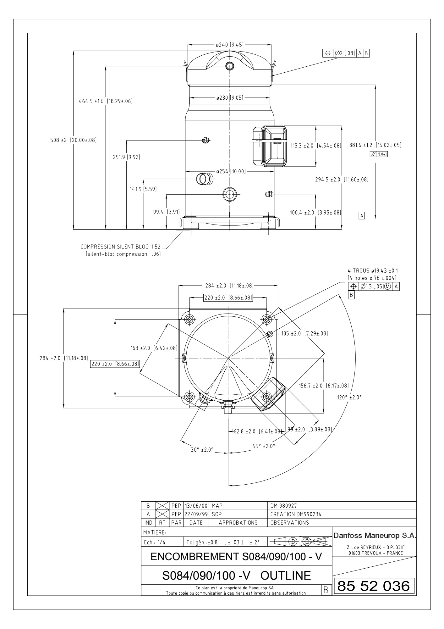 IMG000086494321_preview.jpg | SM — Герметичные спиральные компрессоры, R22 Данфосс (Danfoss) | официальный сайт Danfoss Россия