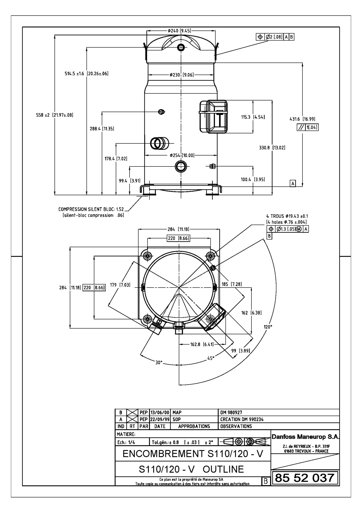 IMG000086491886_preview.jpg | SM — Герметичные спиральные компрессоры, R22 Данфосс (Danfoss) | официальный сайт Danfoss Россия