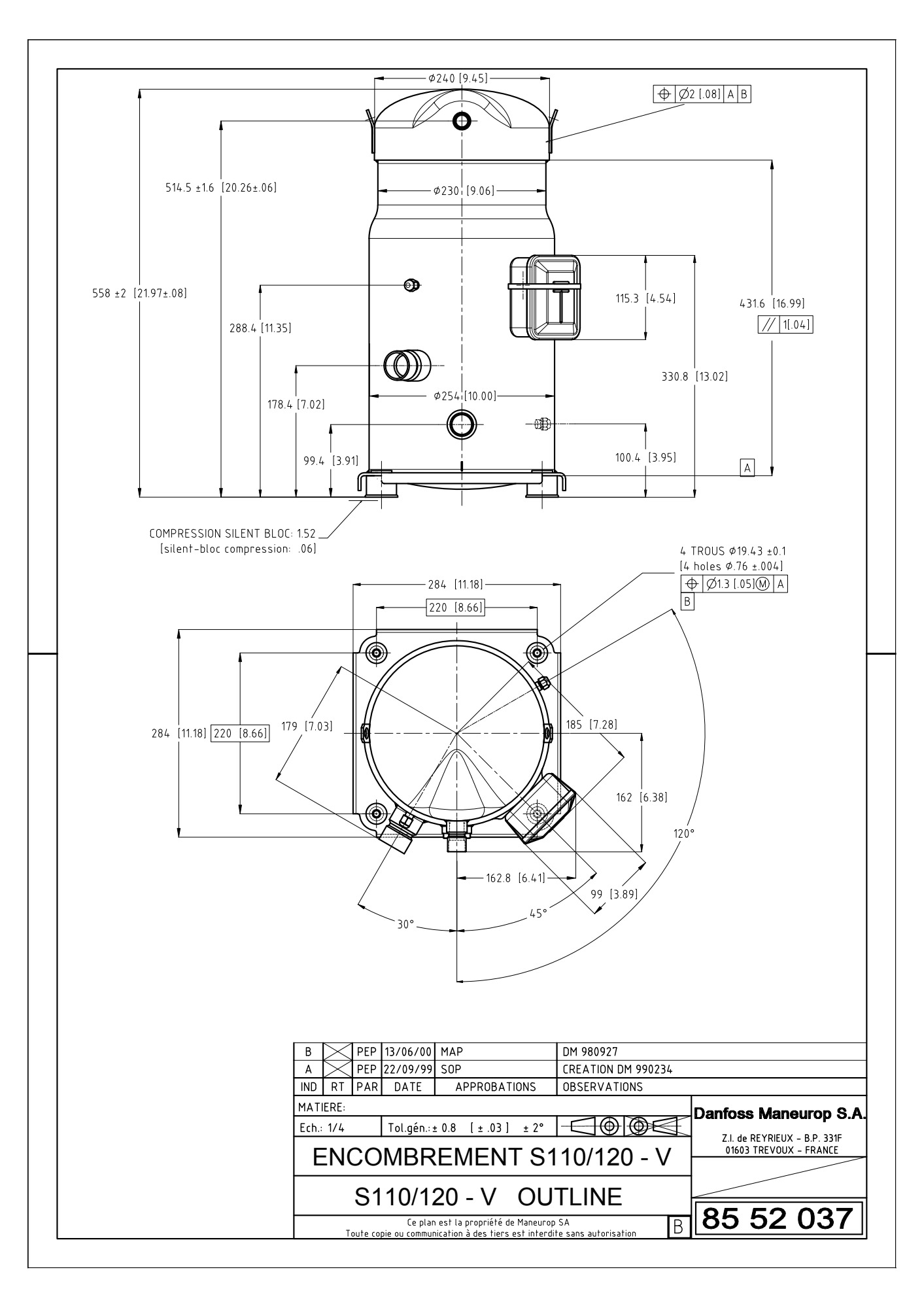 IMG000086491919_preview.jpg | SM — Герметичные спиральные компрессоры, R22 Данфосс (Danfoss) | официальный сайт Danfoss Россия