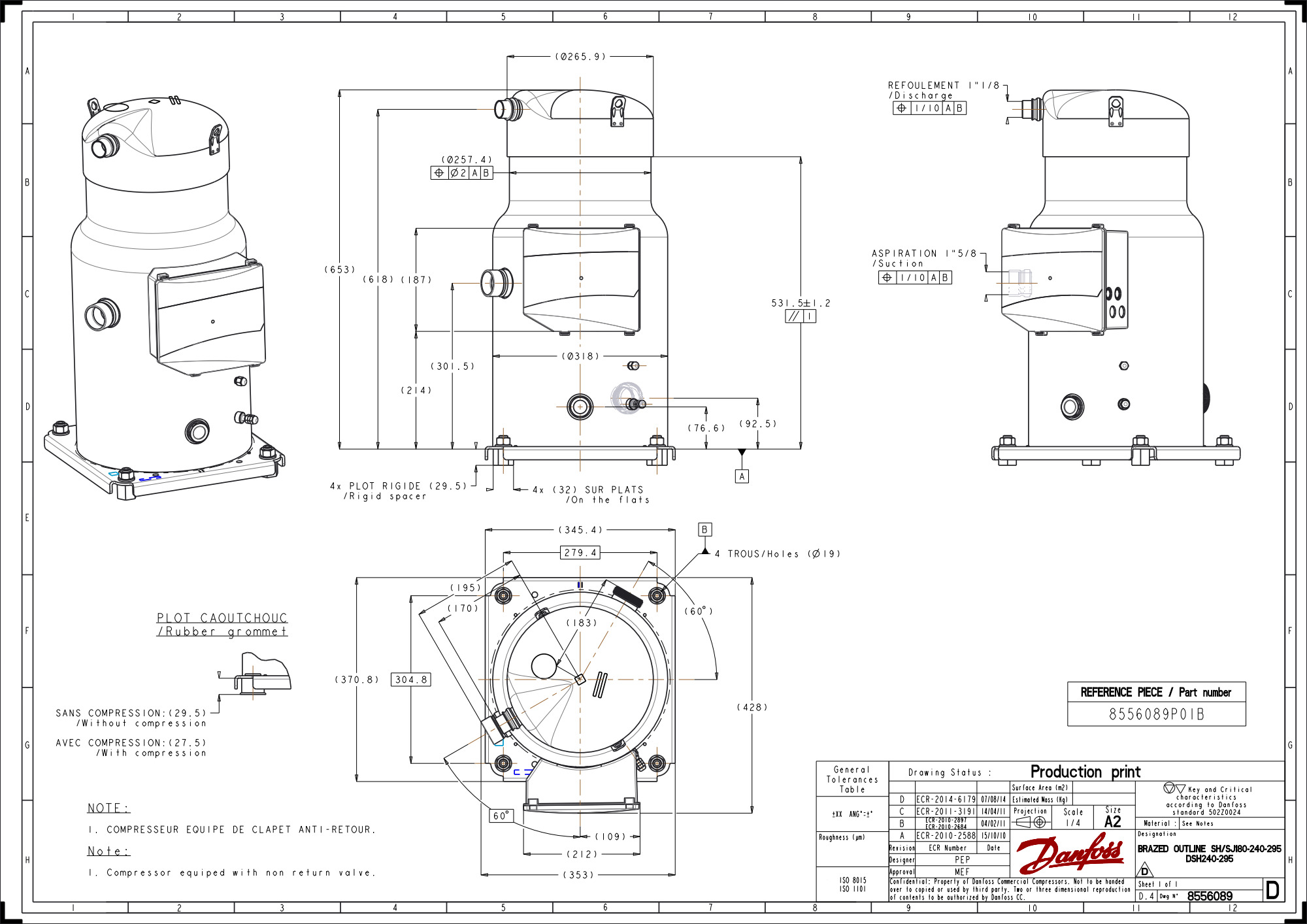 IMG156735012772_preview.jpg | SH — Герметичные спиральные компрессоры, R410A Данфосс (Danfoss) | официальный сайт Danfoss Россия