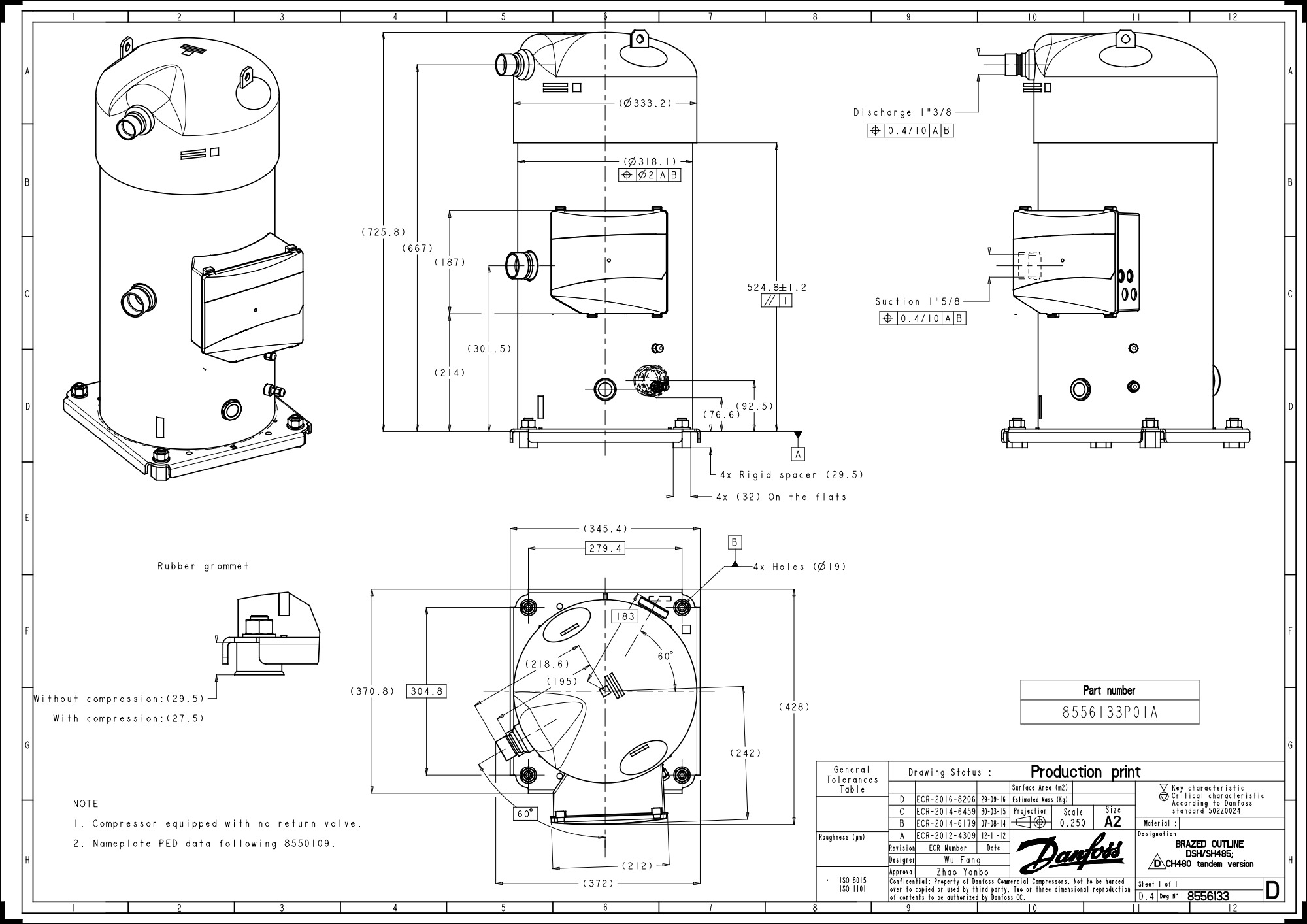 IMG073786495693_preview.jpg | SH — Герметичные спиральные компрессоры, R410A Данфосс (Danfoss) | официальный сайт Danfoss Россия