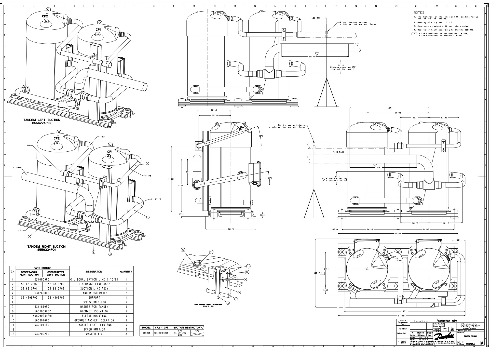 IMG290856154415_preview.jpg | DSH — Герметичные спиральные компрессоры, R410A Данфосс (Danfoss) | официальный сайт Danfoss Россия