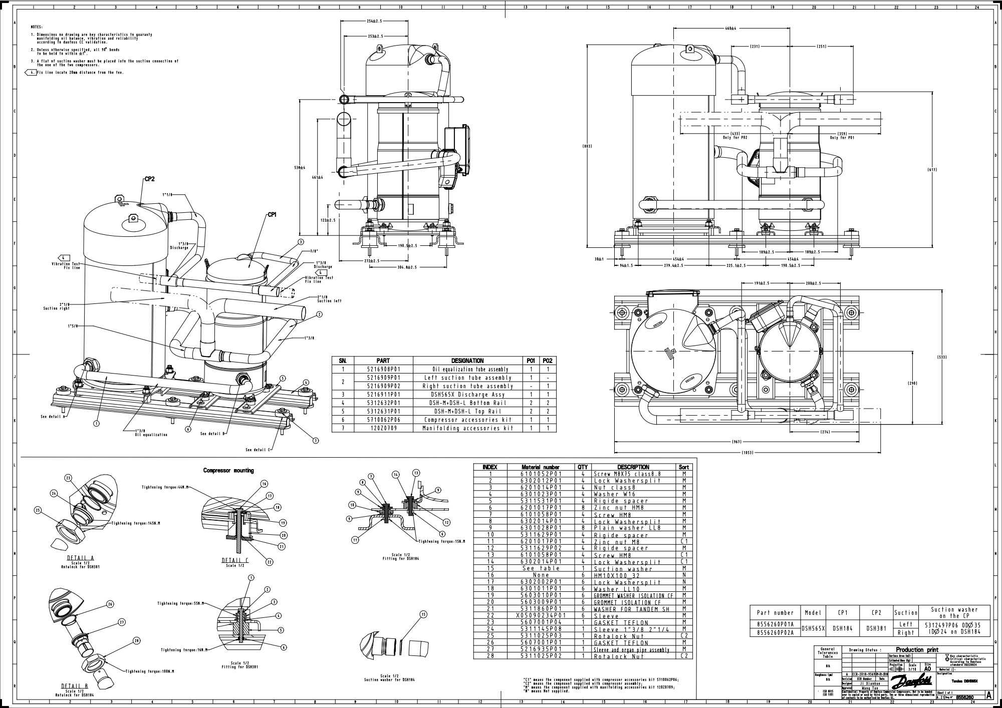 IMG270038107932_preview.jpg | DSH — Герметичные спиральные компрессоры, R410A Данфосс (Danfoss) | официальный сайт Danfoss Россия