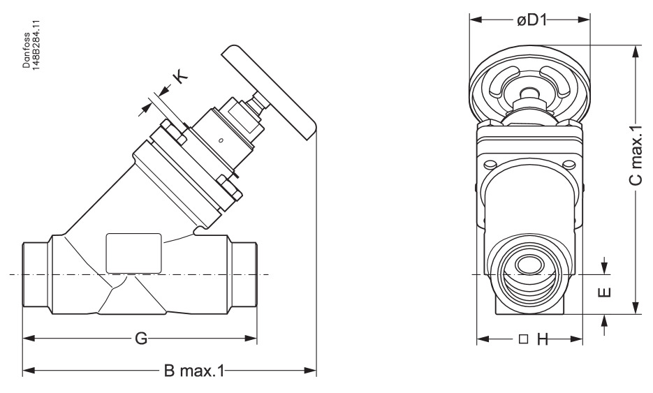 IMG270886514884_preview.jpg | SVA-S — запорные клапаны со стандартным штоком Данфосс (Danfoss) | официальный сайт Danfoss Россия