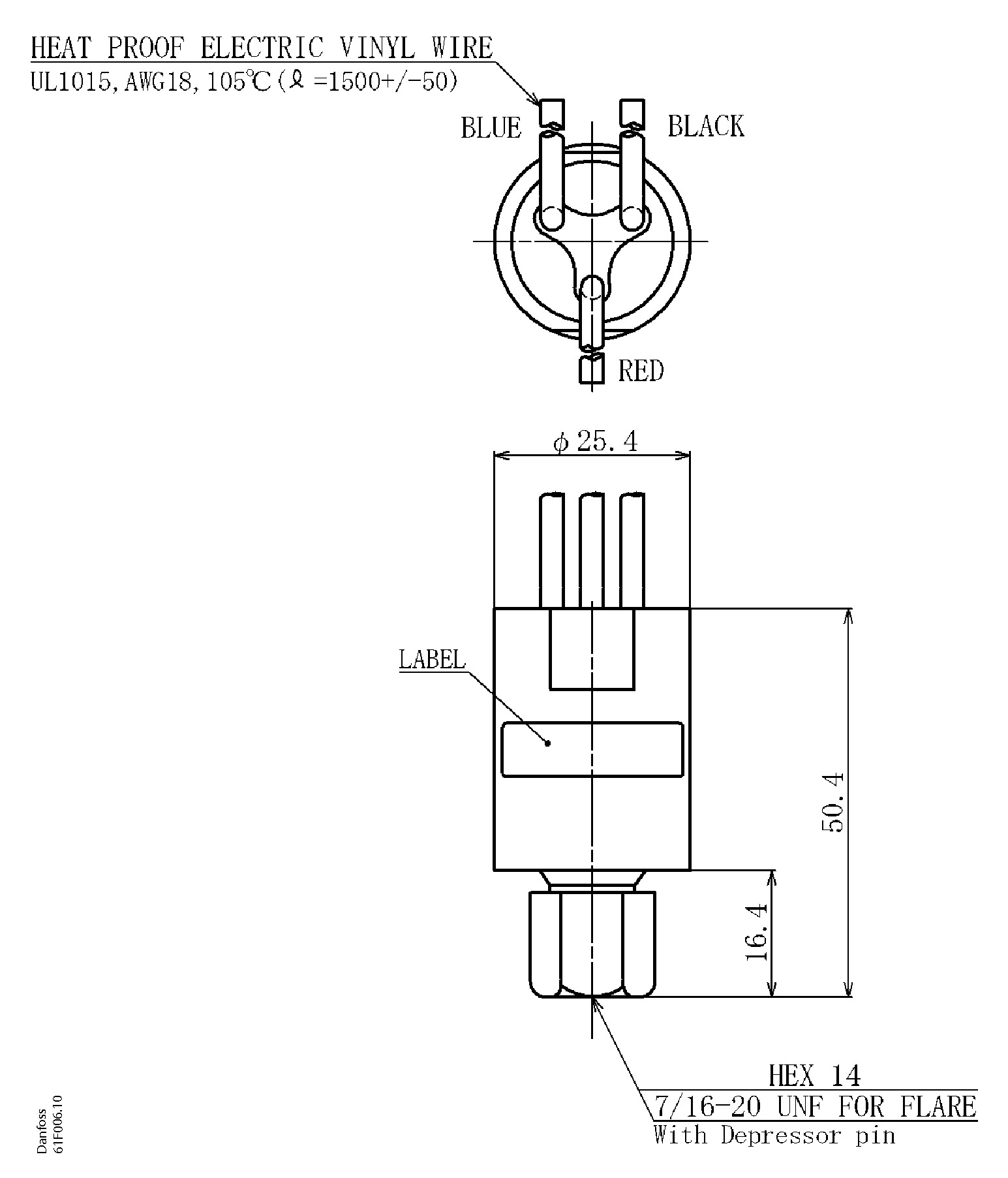 Картриджное реле давления acb Danfoss ACB 2UC57W Реле давления 061F9055 купить за 4461.41 с доставкой по Росси