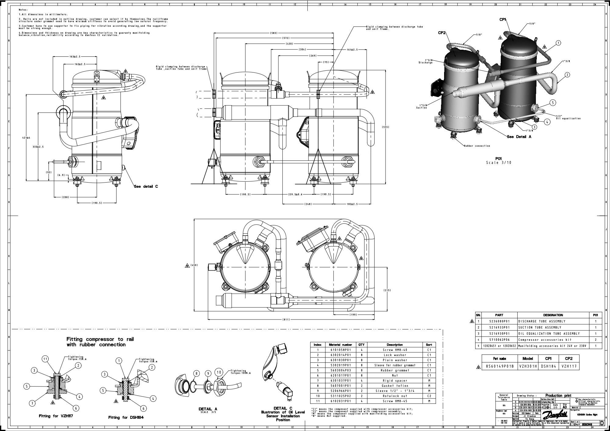 ID319054435326-0201_preview.jpg | DSH — Герметичные спиральные компрессоры, R410A Данфосс (Danfoss) | официальный сайт Danfoss Россия