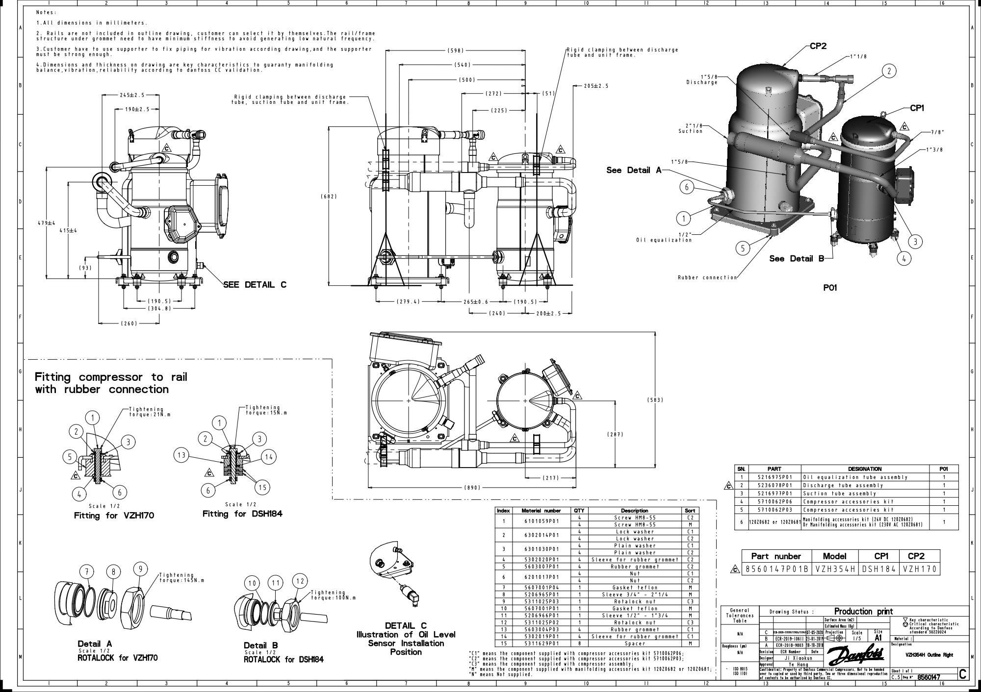 ID375060712988-0101_preview.jpg | DSH — Герметичные спиральные компрессоры, R410A Данфосс (Danfoss) | официальный сайт Danfoss Россия