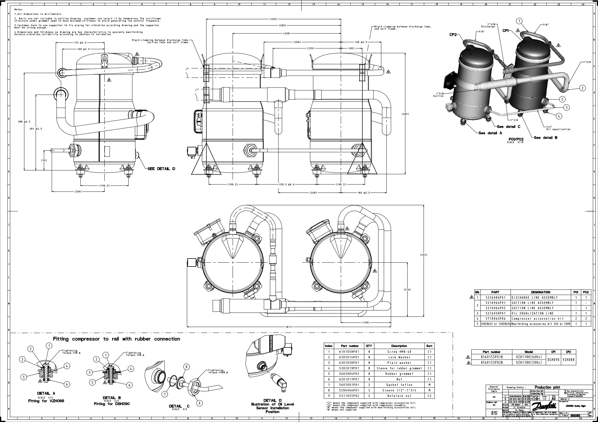 ID319032760243-0201_preview.jpg | DSH — Герметичные спиральные компрессоры, R410A Данфосс (Danfoss) | официальный сайт Danfoss Россия