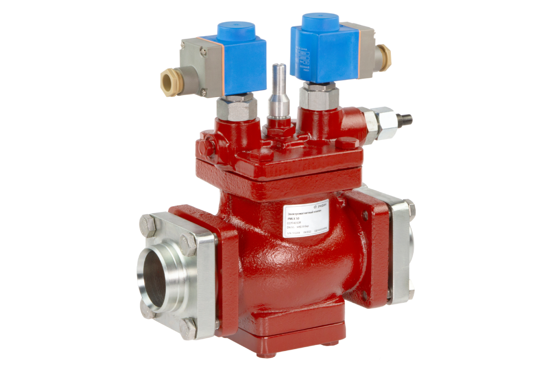 Ридан Электромагнитный клапан PMLX 32. В комплекте: катушки, пилоты EVM ...