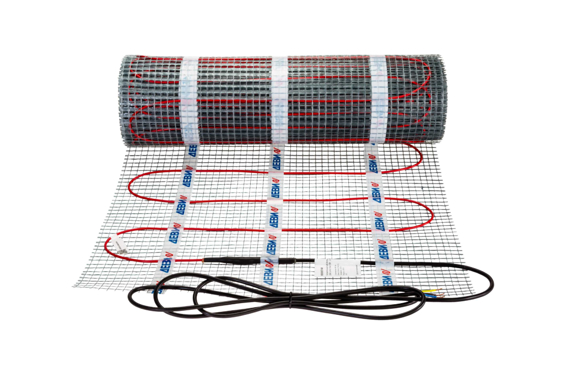 Мат Comfort Mat-150T_new.png | ДЕВИ Comfort Mat-150T (DEVIcomfort™ 150T) — двухжильные нагревательные маты для теплого пола под плитку | официальный сайт Danfoss Россия