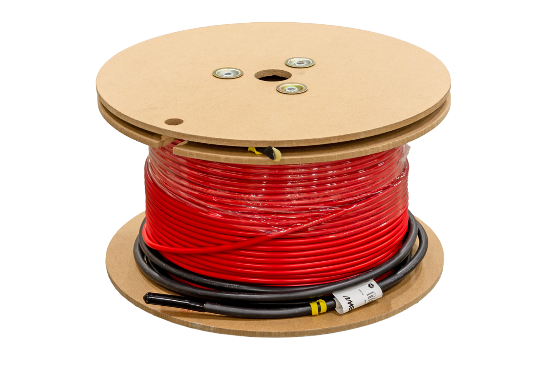 Кабель ДЕВИ Flex-18T_drum.png | ДЕВИ Flex-18T (Флекс-18Т) — двухжильный нагревательный кабель для системы «теплый пол» | официальный сайт Danfoss Россия