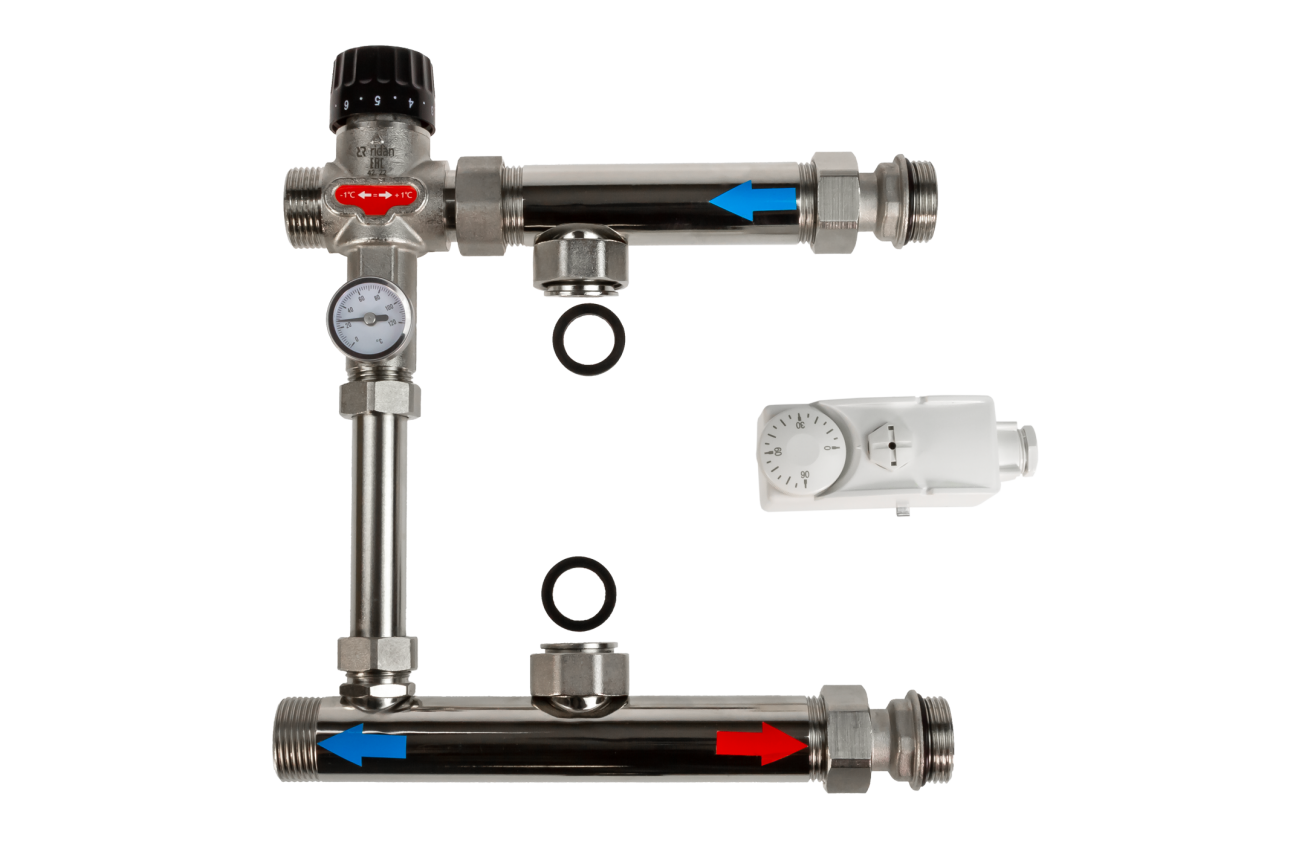 Смесительные узлы для теплого пола, насосные группы, узлы регуляции теплого пола