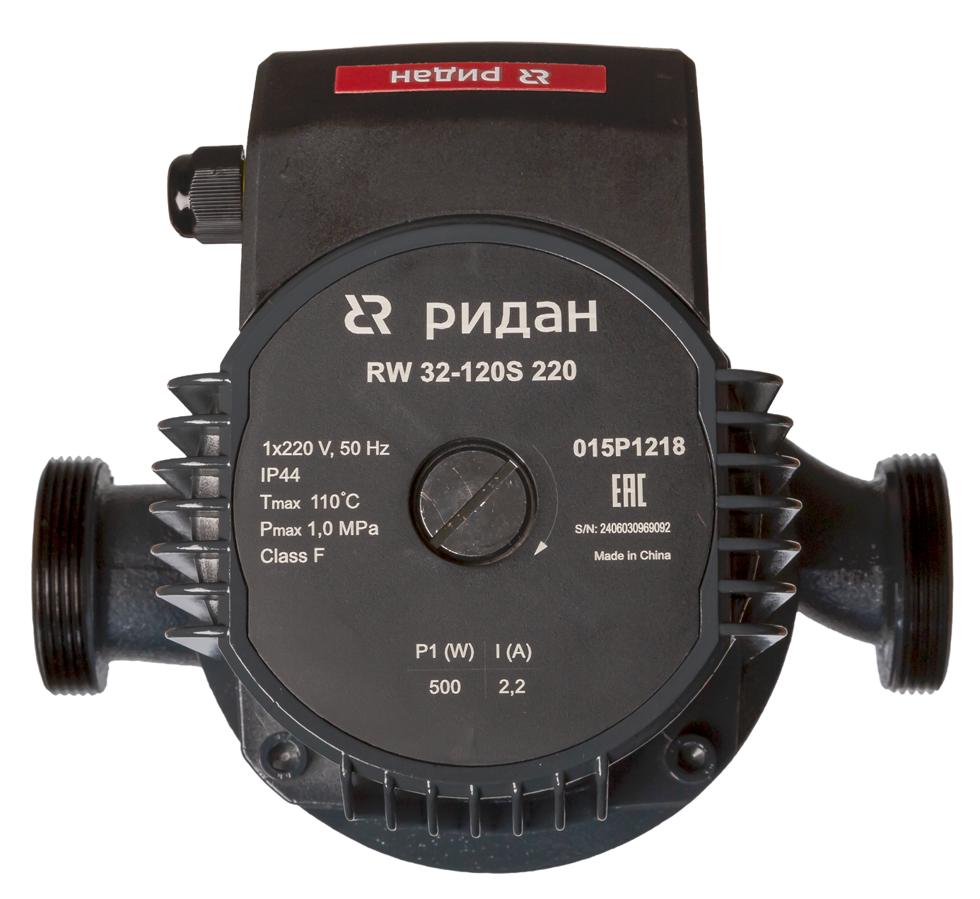 RW-32-120S-220-top.png | Насосы циркуляционные с мокрым ротором RW Ридан | официальный сайт Danfoss Россия