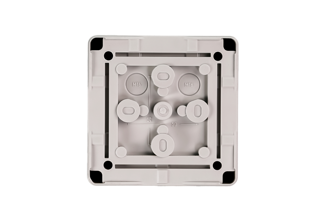 21RT0928R Ридан M BOX серая back.png | Коробки распределительные Ridan | официальный сайт Danfoss Россия