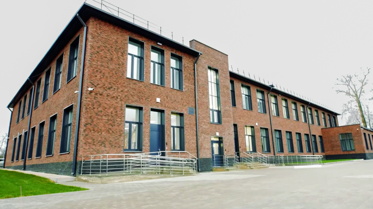 Реконструкция системы отопления в старейшей школе в городе Озёры