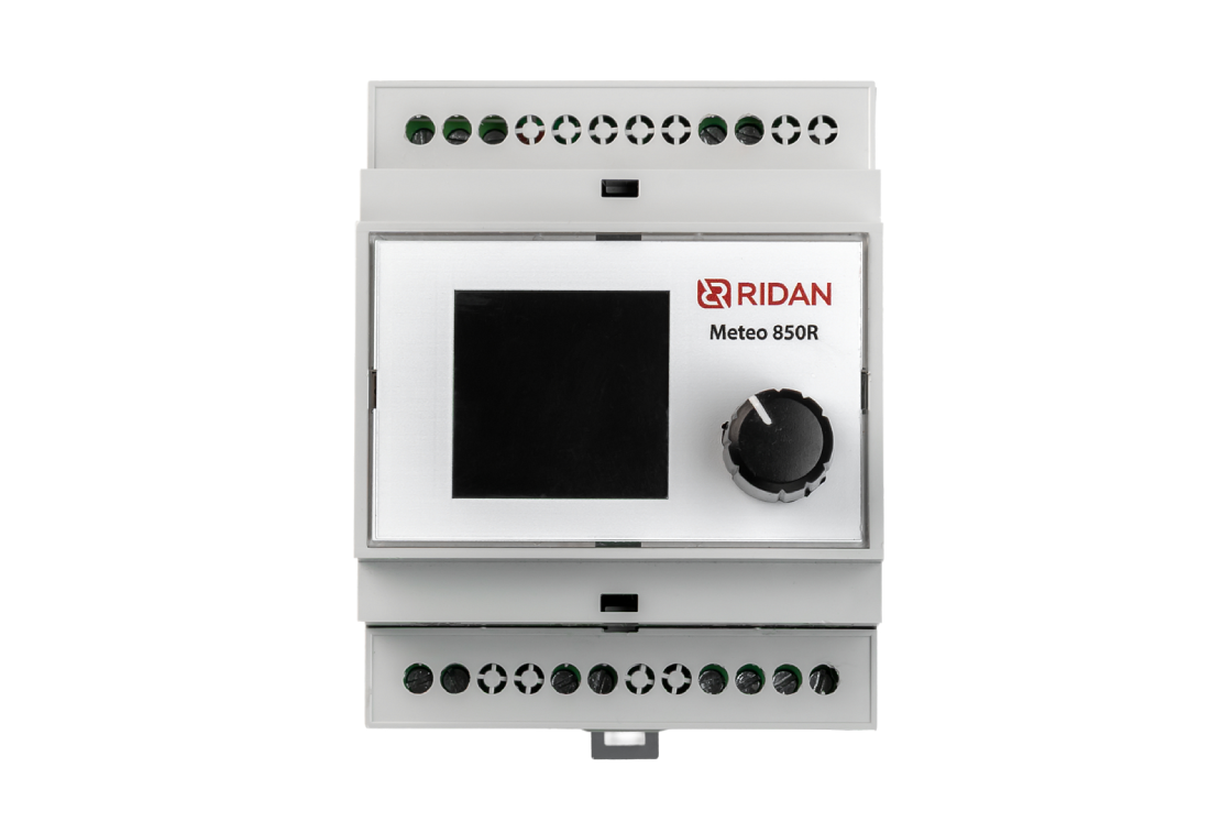 21RT0207R Ридан Meteo 850R_front.png | Терморегулятор Ридан Meteo 850R | официальный сайт Danfoss Россия