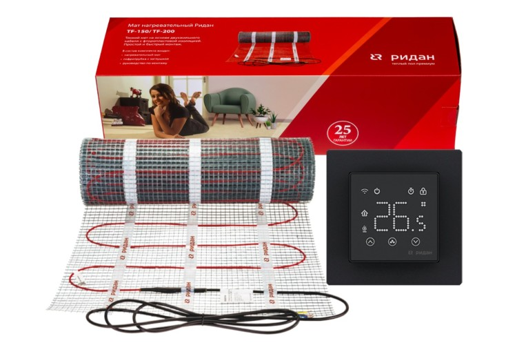 2295.0x500.jpg | Комплекты для теплого пола — нагревательный мат Ridan TF-200 с терморегулятором Ridan Clever | официальный сайт Danfoss Россия