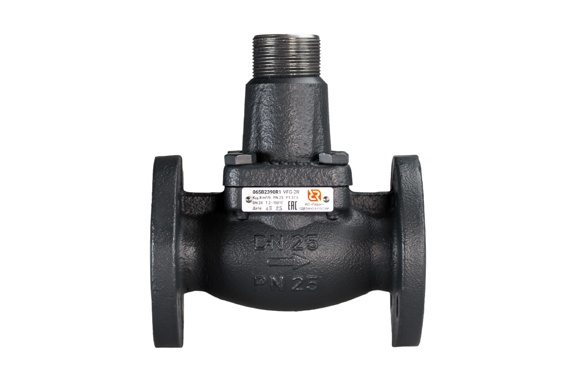 VFG-2R-DN25-f (1).png VFG-2R-DN25-f (1).png | Клапан универсальный VFG-2R фланцевый Ридан | официальный сайт Danfoss Россия