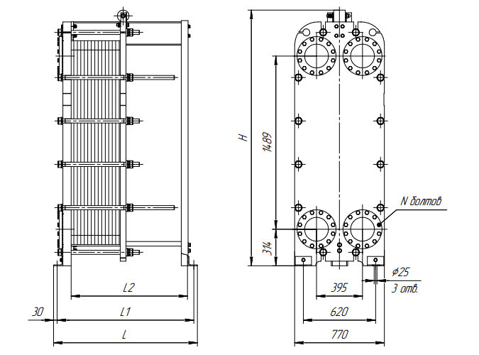 НН№100_2.png НН№100_2.png | Теплообменник НН№100 ДУ 200 | официальный сайт Danfoss Россия