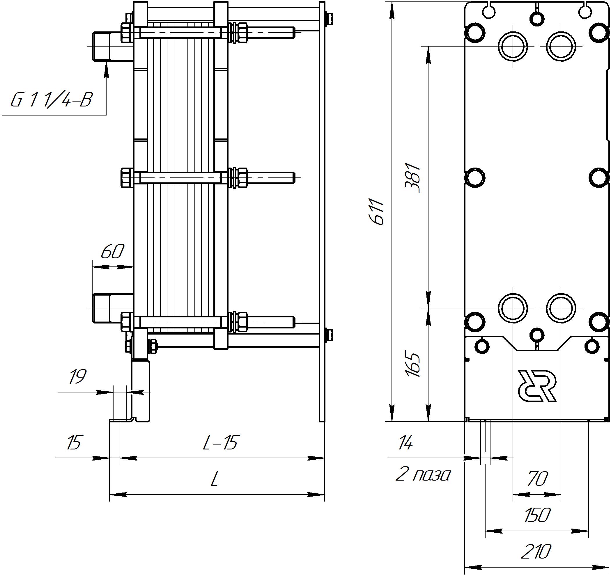 НН04.jpg НН04.jpg | Теплообменник НН№04 ДУ 32 | официальный сайт Danfoss Россия