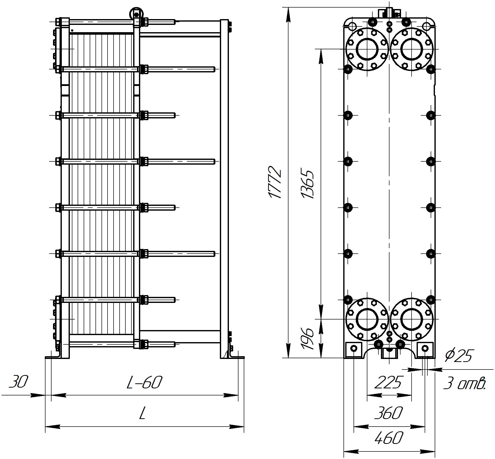 НН047.jpg НН047.jpg | Теплообменник НН№47 ДУ 100 | официальный сайт Danfoss Россия