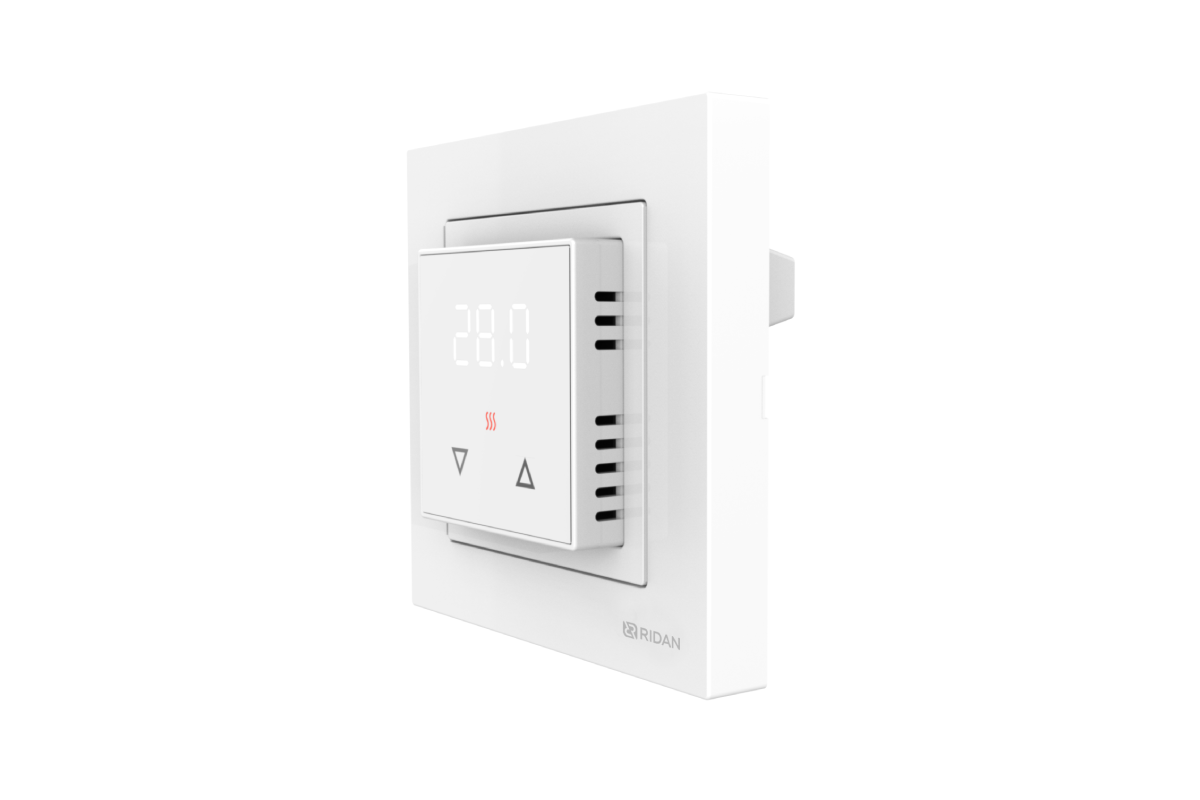 21RT0103R_Ridan Room-left_logoeng.png | Электронный терморегулятор Ridan Room (комнатный) | официальный сайт Danfoss Россия