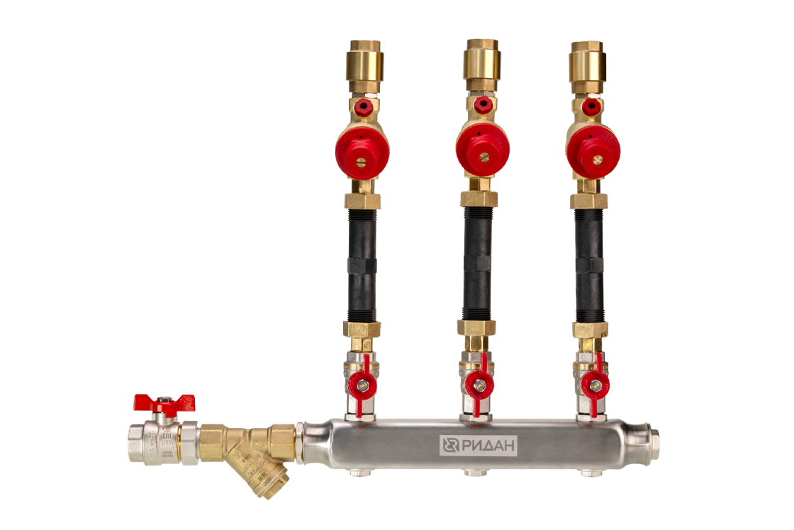 Узлы распределительные этажные для систем водоснабжения WDU.3R | официальный сайт Danfoss Россия