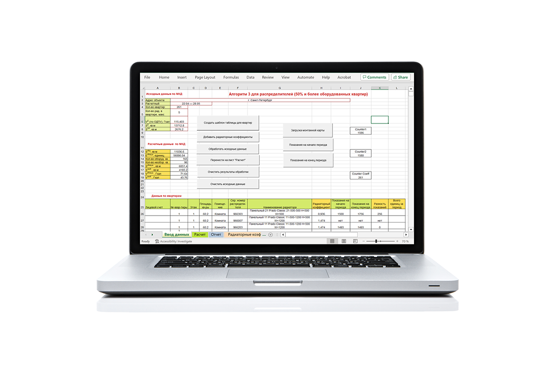 Программный комплекс по расчету потребляемой тепловой энергии в жилых многоквартирных домах | официальный сайт Danfoss Россия