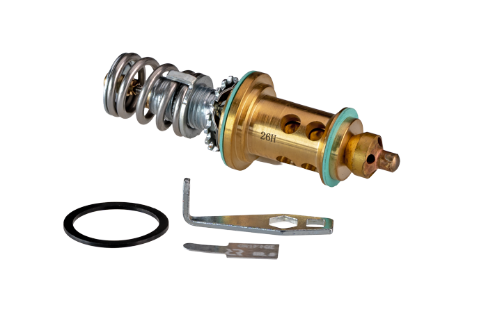 Клапанный узел ТЕ12-55.png | Термочувствительный элемент с хомутом крепления термобаллона | официальный сайт Danfoss Россия