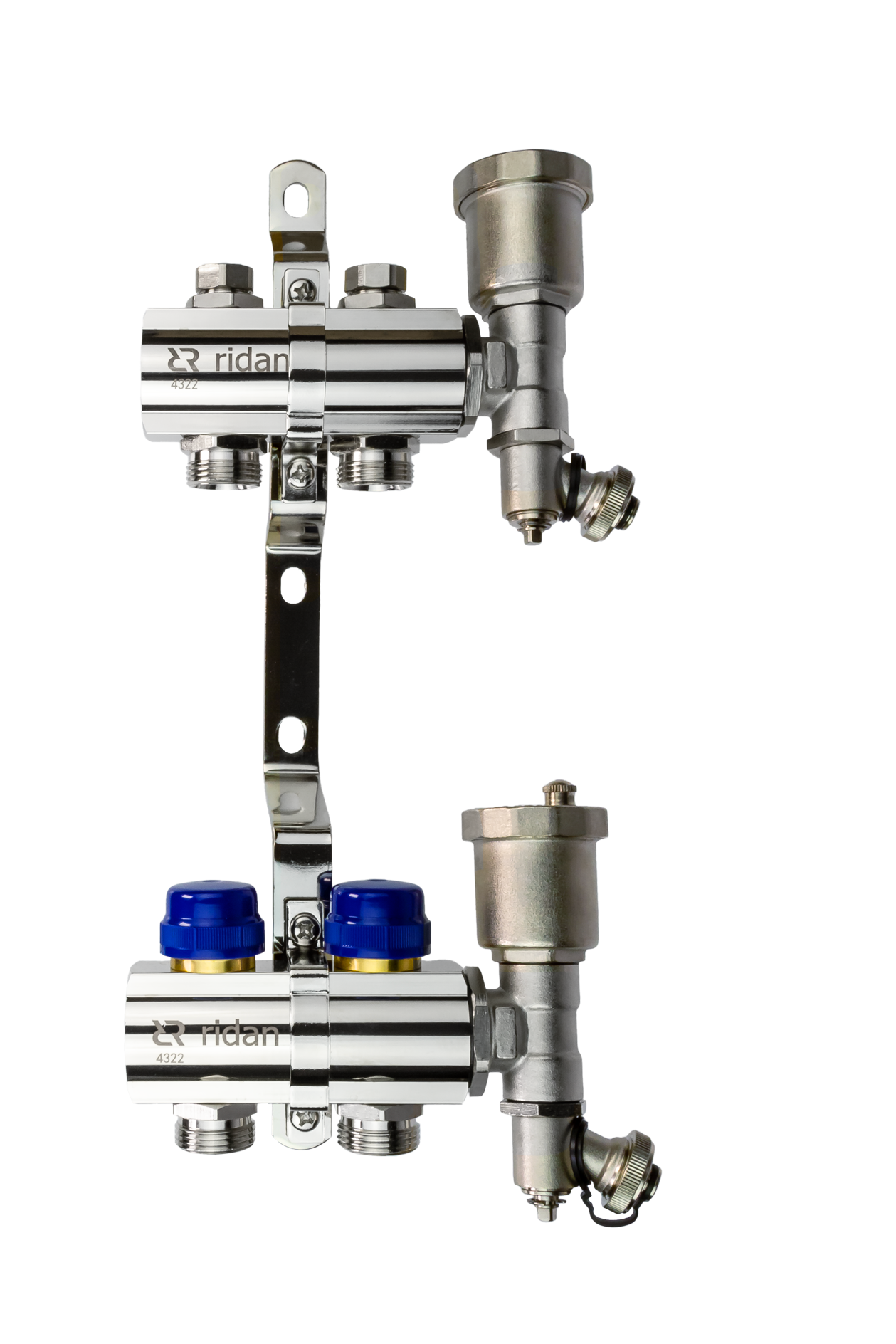 FHF-R-2.png | Коллекторные группы с заглушками для радиаторного отопления FHF-R Ридан | официальный сайт Danfoss Россия