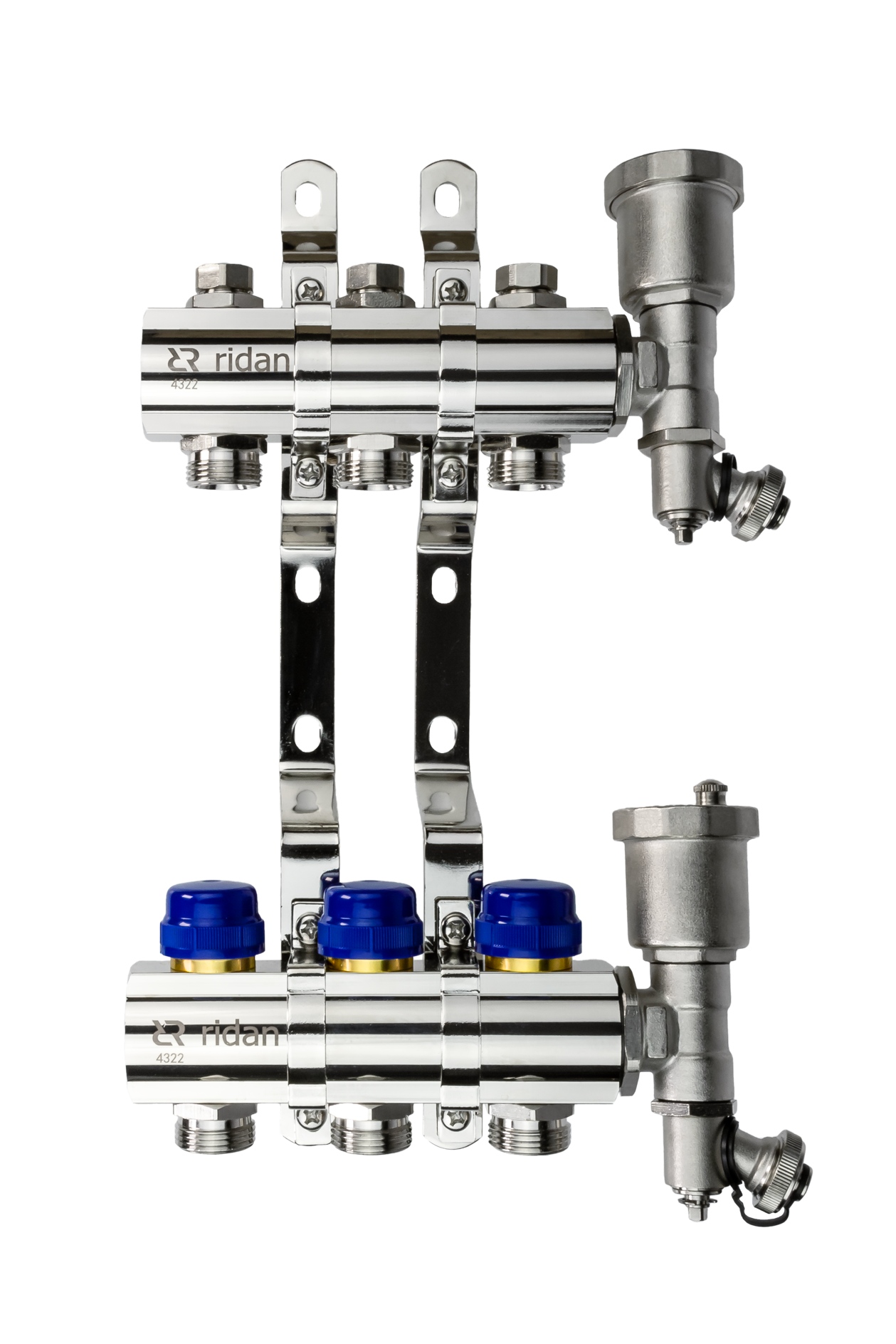FHF-R-3.png | Коллекторные группы с заглушками для радиаторного отопления FHF-R Ридан | официальный сайт Danfoss Россия