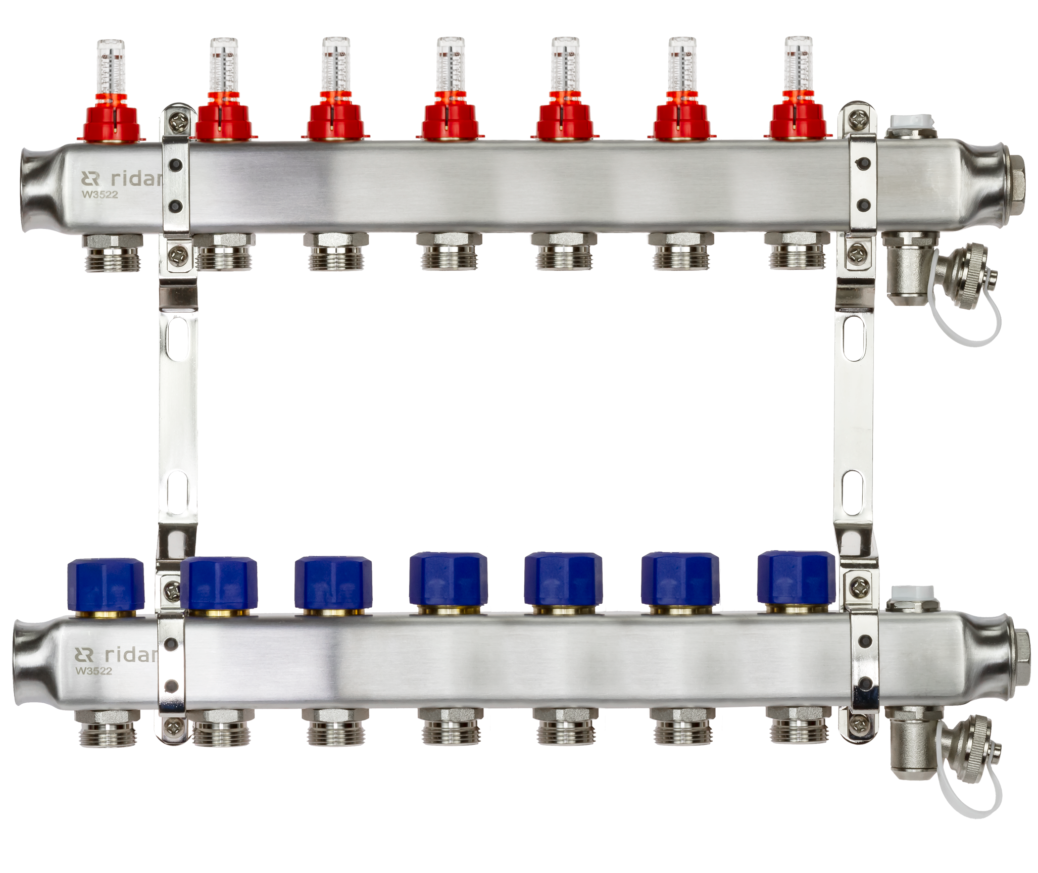 SSM-RF-7.png | Коллекторные группы с расходомерами для теплого пола SSM-RF Ридан | официальный сайт Danfoss Россия