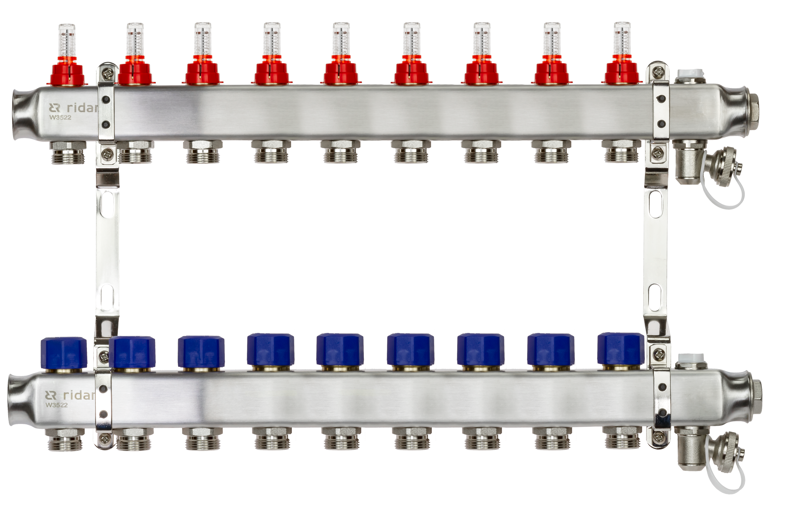 SSM-RF-9.png | Коллекторные группы с расходомерами для теплого пола SSM-RF Ридан | официальный сайт Danfoss Россия