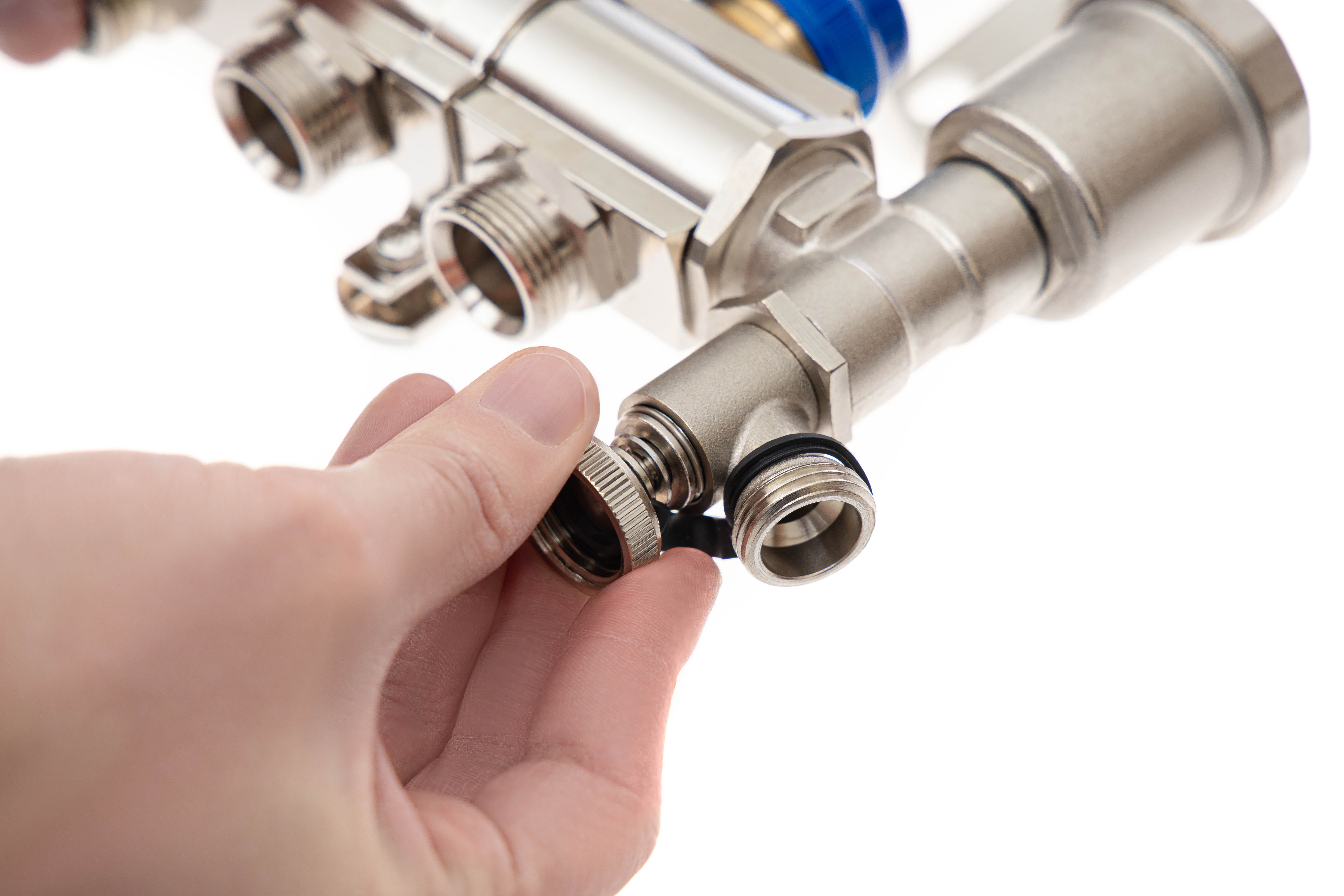 7-2P9A0757.jpg | Коллекторные группы с заглушками для радиаторного отопления FHF-R Ридан | официальный сайт Danfoss Россия