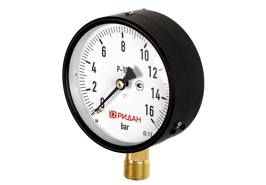 IC-P100Gs.png | P-100G — манометры показывающие общетехнические | официальный сайт Ридан Россия